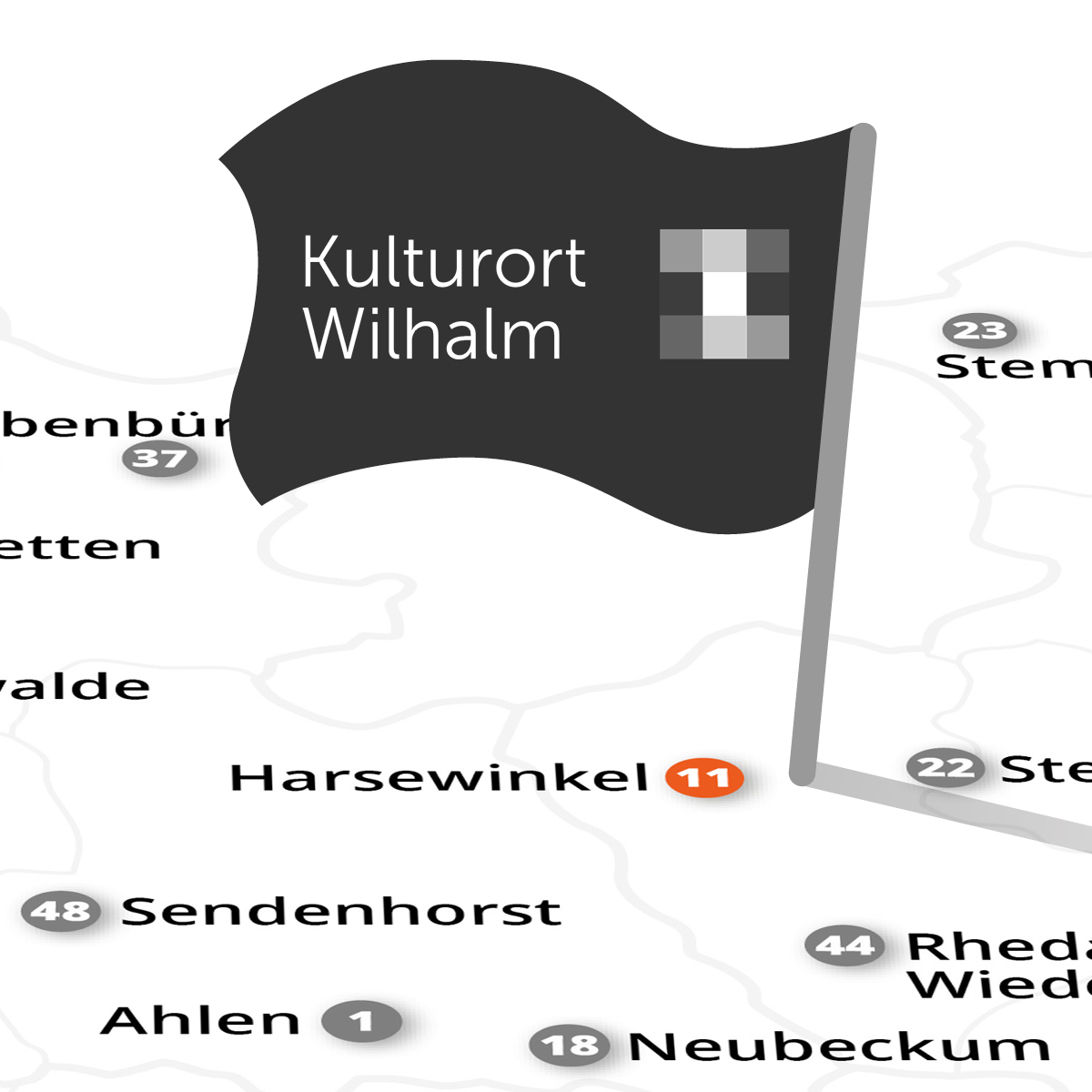 2024-Landkarte--11 Wasserschloss Reelkirchen