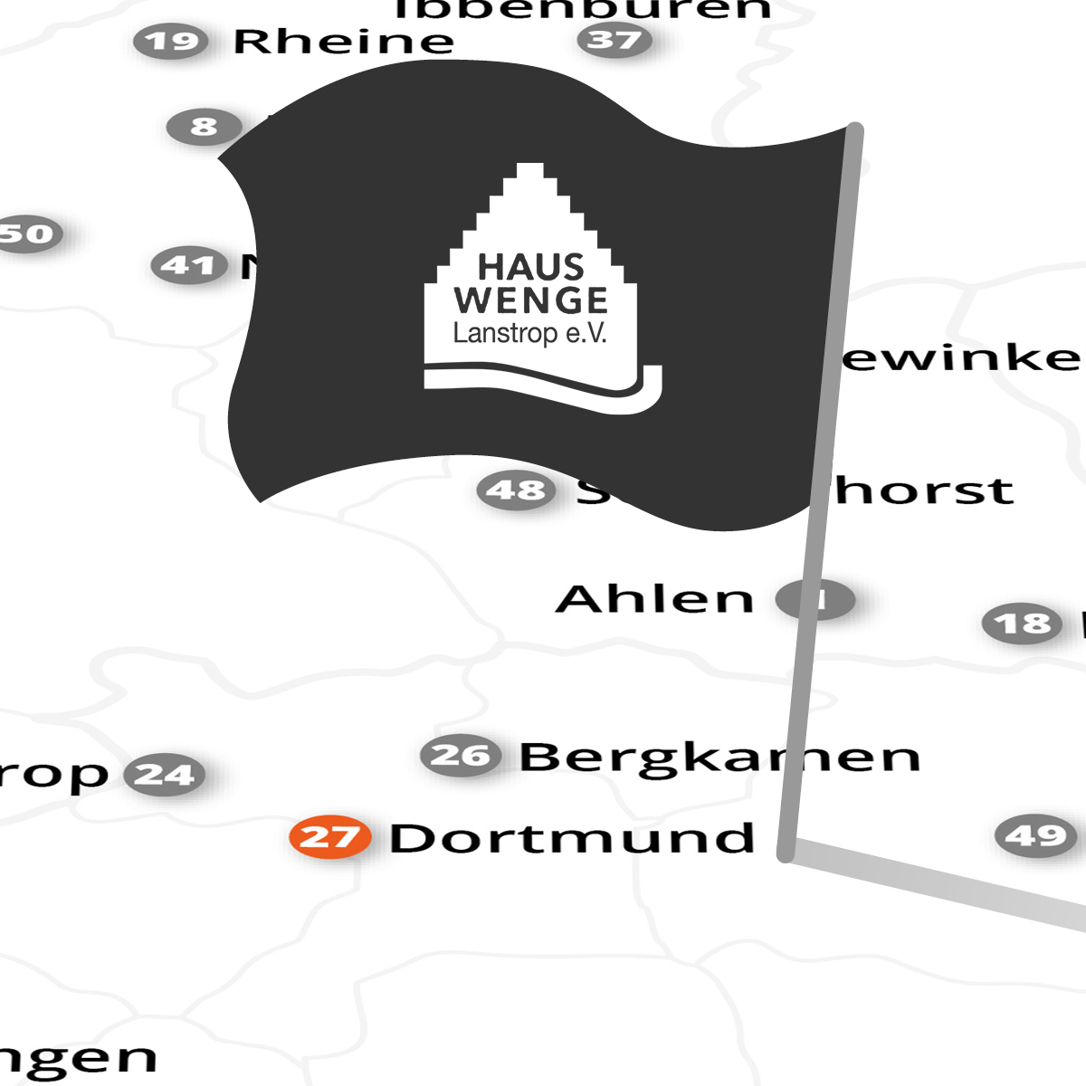2024-Landkarte--27 Wasserschloss Reelkirchen