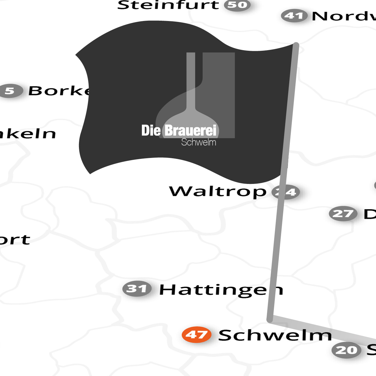 2024-Landkarte--47 Wasserschloss Reelkirchen
