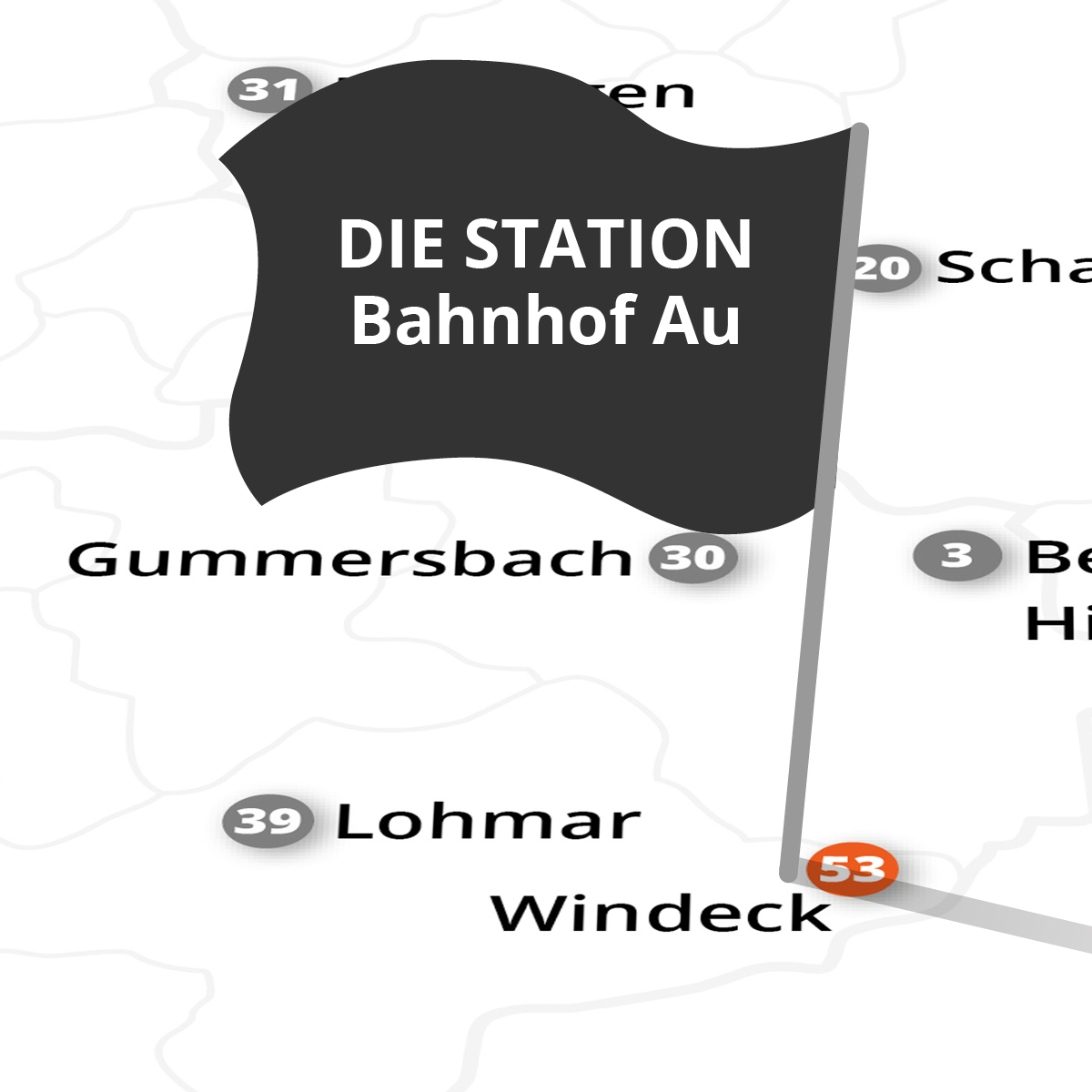 2024-Landkarte--53 Wasserschloss Reelkirchen