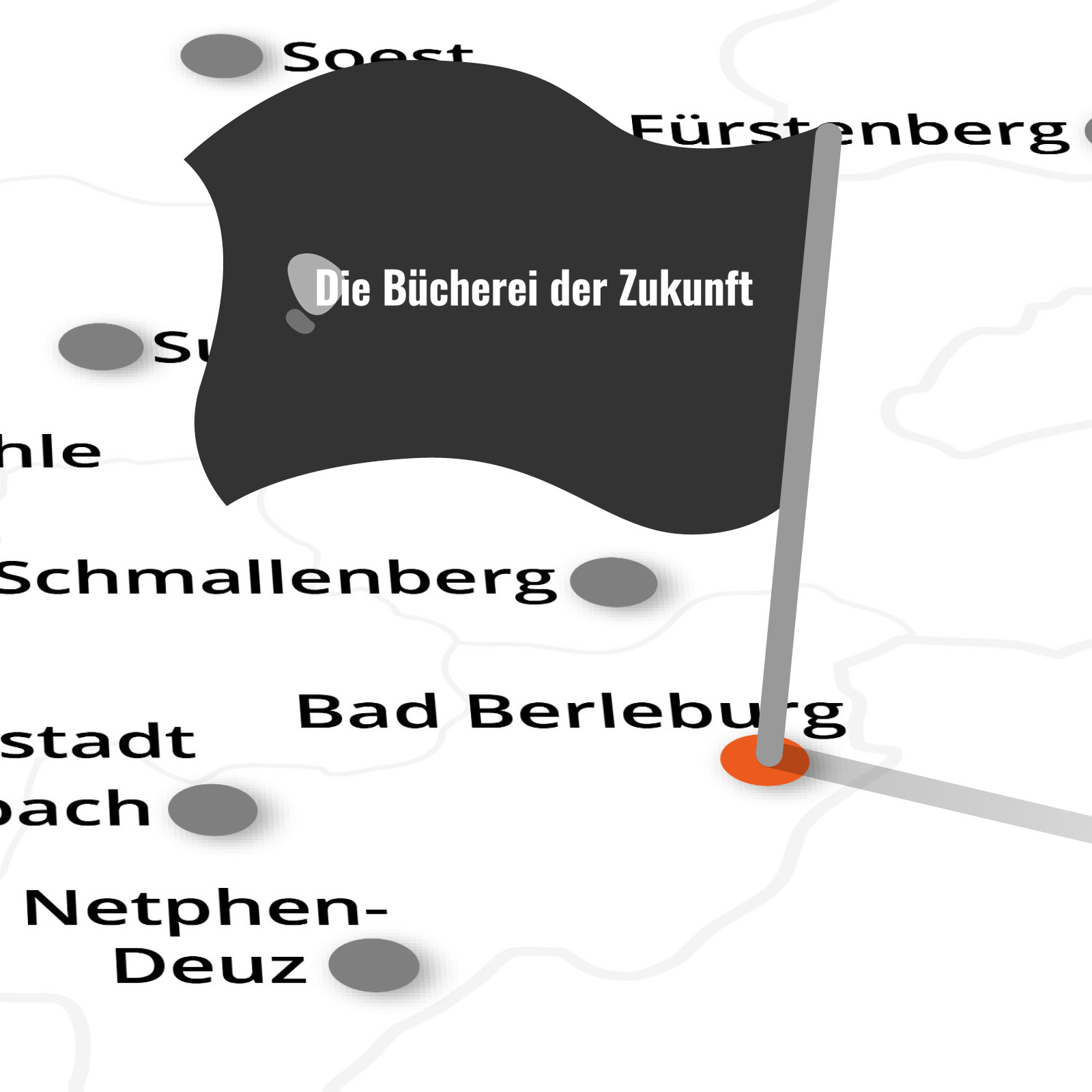 2025-Landkarte-mit-Fahne-Bad-Berleburg Wasserschloss Reelkirchen